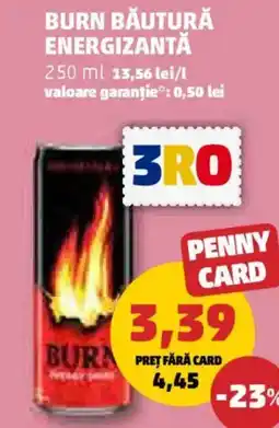 Penny Burn băutură energizantă Ofertă