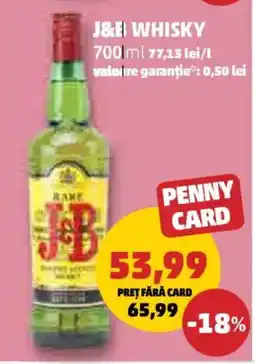 Penny J&B Whisky Ofertă