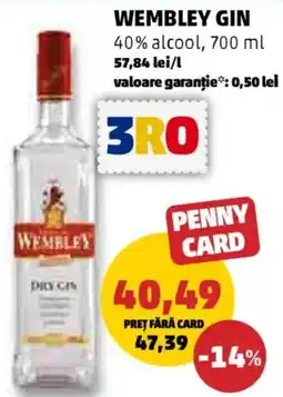 Penny Wembley gin Ofertă
