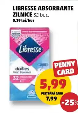 Penny Libresse absorbante zilnice Ofertă