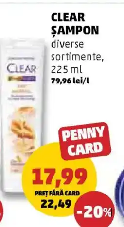 Penny Clear sampon Ofertă