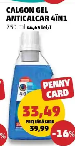 Penny Calgon gel anticalcar 4in1 Ofertă