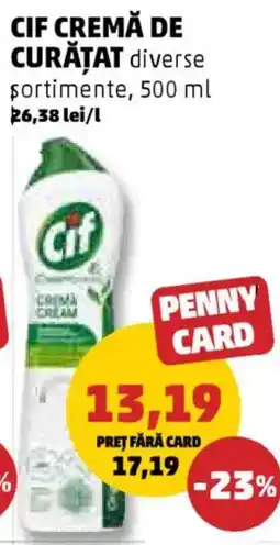 Penny Cif cremă de curățat Ofertă