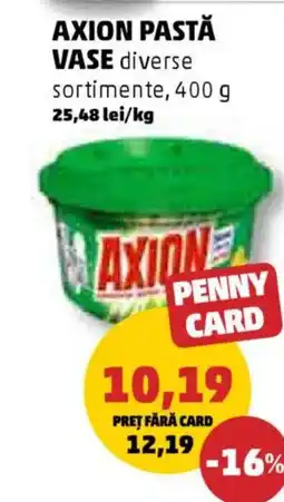 Penny Axion pastă vase Ofertă
