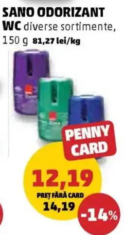 Penny Sano odorizant WC Ofertă