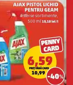 Penny Ajax pistol lichid pentru geam Ofertă