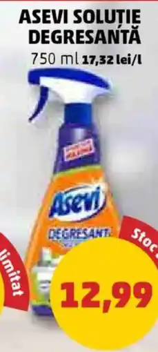 Penny Asevi soluţie degresantă Ofertă