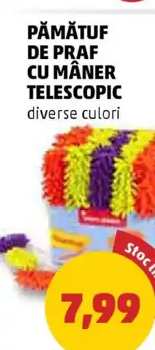 Penny Pămătuf de praf cu mâner telescopic Ofertă