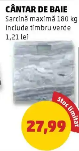 Penny Cântar de baie Ofertă