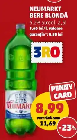 Penny Neumarkt bere blondă Ofertă