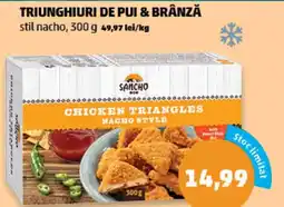 Penny Triunghiuri de pui & brânză stil nacho Ofertă