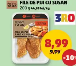 Penny File de pui cu susan Ofertă