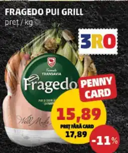 Penny Fragedo pui grill Ofertă