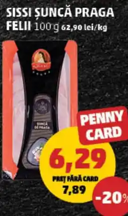 Penny Sissi şuncă praga felii Ofertă