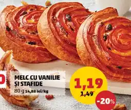Penny Melc cu vanilie și stafide Ofertă