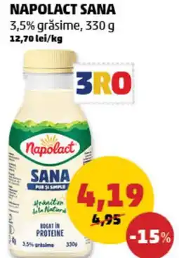 Penny Napolact sana 3,5% grăsime Ofertă