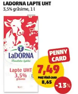 Penny Ladorna lapte uht 3,5% grăsime Ofertă