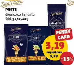 Penny San Fabio Paste Ofertă