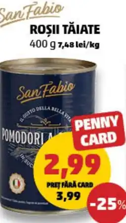 Penny San Fabio Roşii tăiate Ofertă