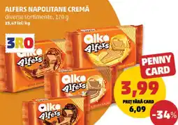 Penny Alfers napolitane cremă Ofertă