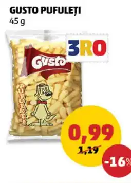 Penny Gusto pufuleți Ofertă