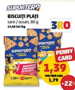 Penny Biscuiti plați sare/susan Ofertă