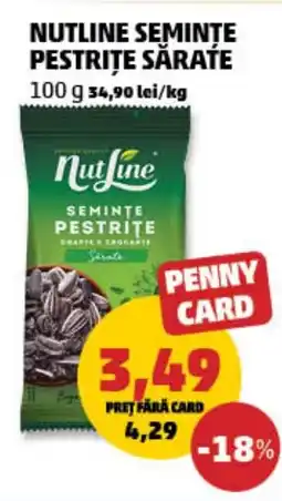 Penny Nutline seminte pestrite sărate Ofertă