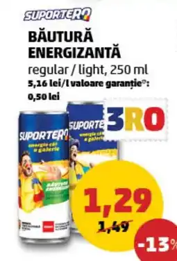 Penny Băutură energizantă regular/light Ofertă