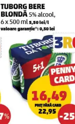 Penny Tuborg bere blondă Ofertă
