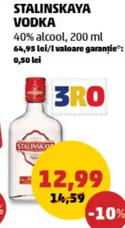 Penny Stalinskaya vodka Ofertă