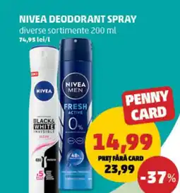 Penny Nivea deodorant spray Ofertă