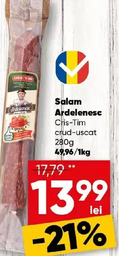 PROFI Salam Ardelenesc Cris-Tim crud-uscat Ofertă
