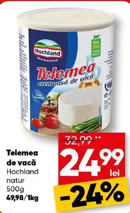 PROFI Telemea de vacă Hochland natur Ofertă