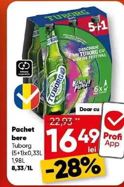 PROFI Pachet bere Tuborg Ofertă