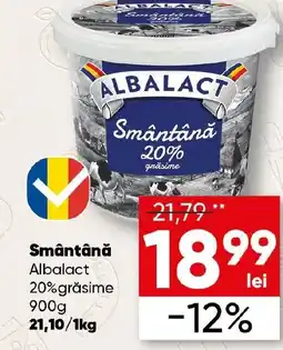 PROFI Smântână Albalact 20% grăsime Ofertă