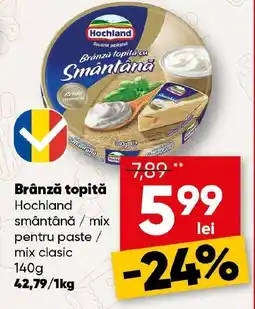 PROFI Brânză topită Hochland smântână / mix pentru paste/ mix clasic Ofertă
