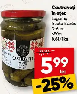 PROFI Castraveţi în oţet Legume fructe Buzău Ofertă