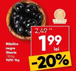 PROFI Măsline negre Giants Ofertă