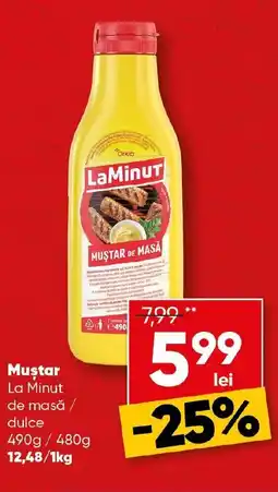 PROFI Mustar La Minut de masă / dulce Ofertă