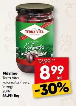PROFI Măsline Terra Vita kalamata / verzi întregi Ofertă