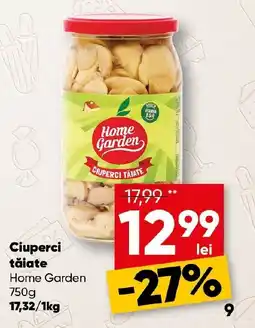PROFI Ciuperci tăiate Home Garden Ofertă