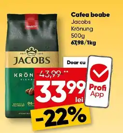 PROFI Cafea boabe Jacobs Krönung Ofertă