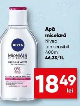 PROFI Apă micelară Nivea ten sensibil Ofertă