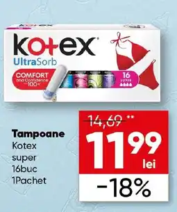 PROFI Tampoane Kotex super Ofertă