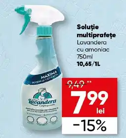 PROFI Soluţie multiprafeţe Lavandera cu amoniac Ofertă