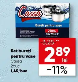PROFI Set bureţi pentru vase Cassa Ofertă