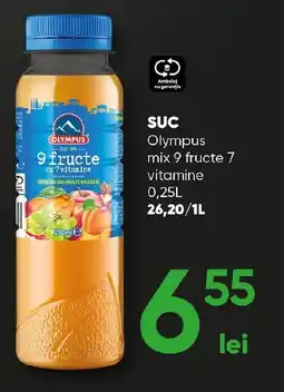 PROFI Suc Olympus mix 9 fructe 7 vitamine Ofertă