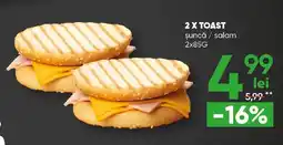 PROFI 2 x toast șuncă / salam Ofertă