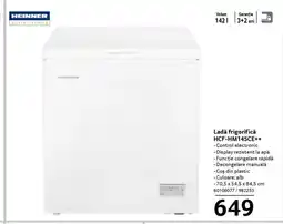 Selgros HEINNER Ladǎ frigorifică HCF-HM145CE++ Ofertă