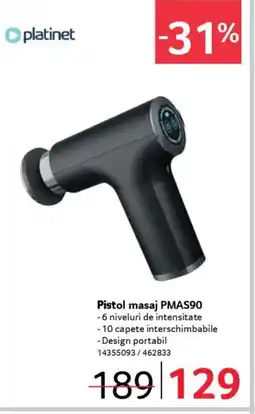 Selgros Pistol masaj PMAS90 Ofertă